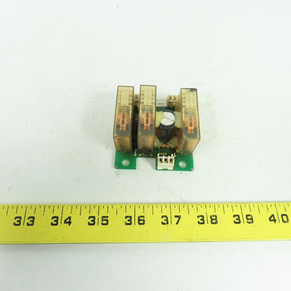 Siemens 32925 MGA-RMSSD Relay Control Board with (3) 12VDC Relays