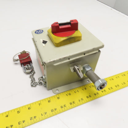 Allen-Bradley 194E-GA32E 32A Enclosed Motor Disconnect Switch 600V IP66
