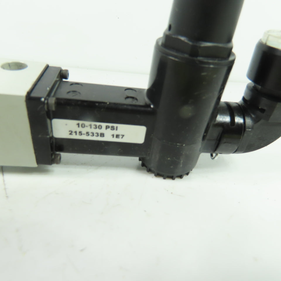 Numatics 122RD1Z2JL16W00 Pneumatic Solenoid Valve Regulator Assembly 10-130 PSI