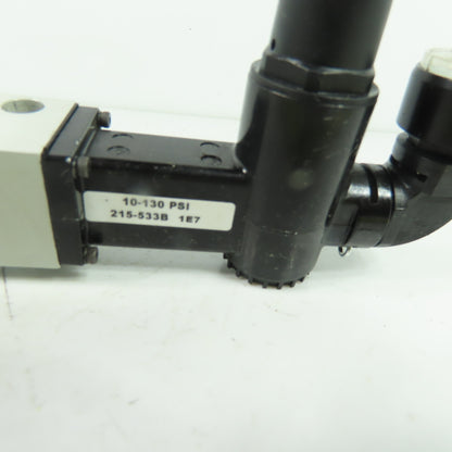 Numatics 122RD1Z2JL16W00 Pneumatic Solenoid Valve Regulator Assembly 10-130 PSI