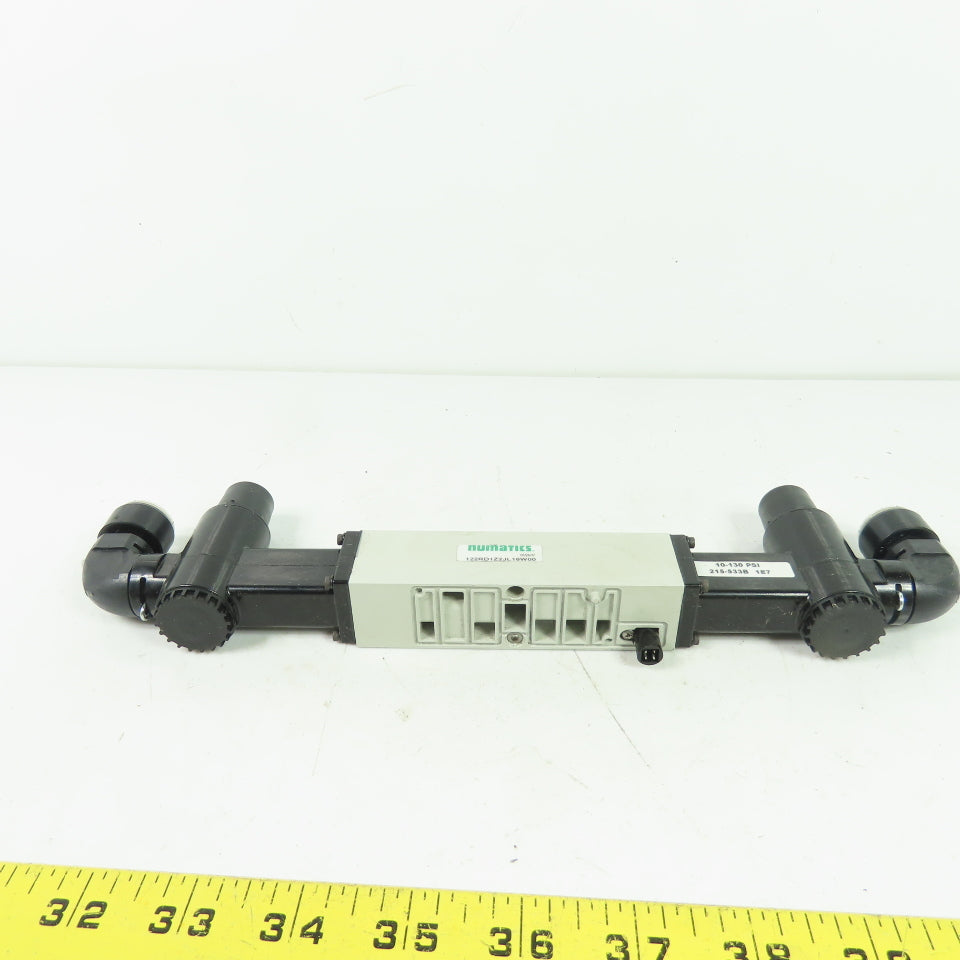Numatics 122RD1Z2JL16W00 Pneumatic Solenoid Valve Regulator Assembly 10-130 PSI