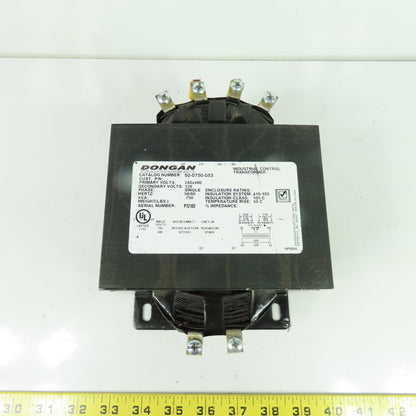 Dongan 50-0750-053 .750 kVA Control Transformer 240x480V Primary 120V Secondary