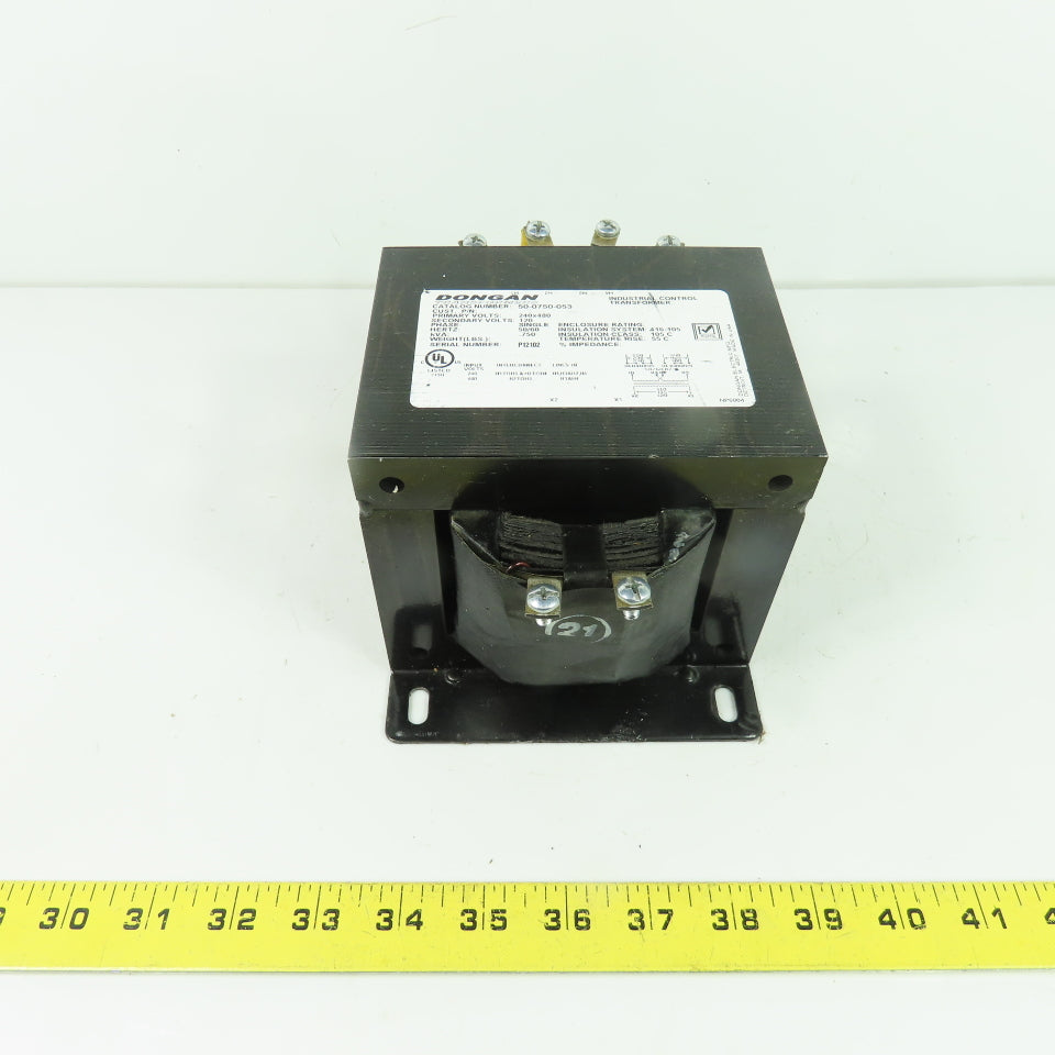 Dongan 50-0750-053 .750 kVA Control Transformer 240x480V Primary 120V Secondary