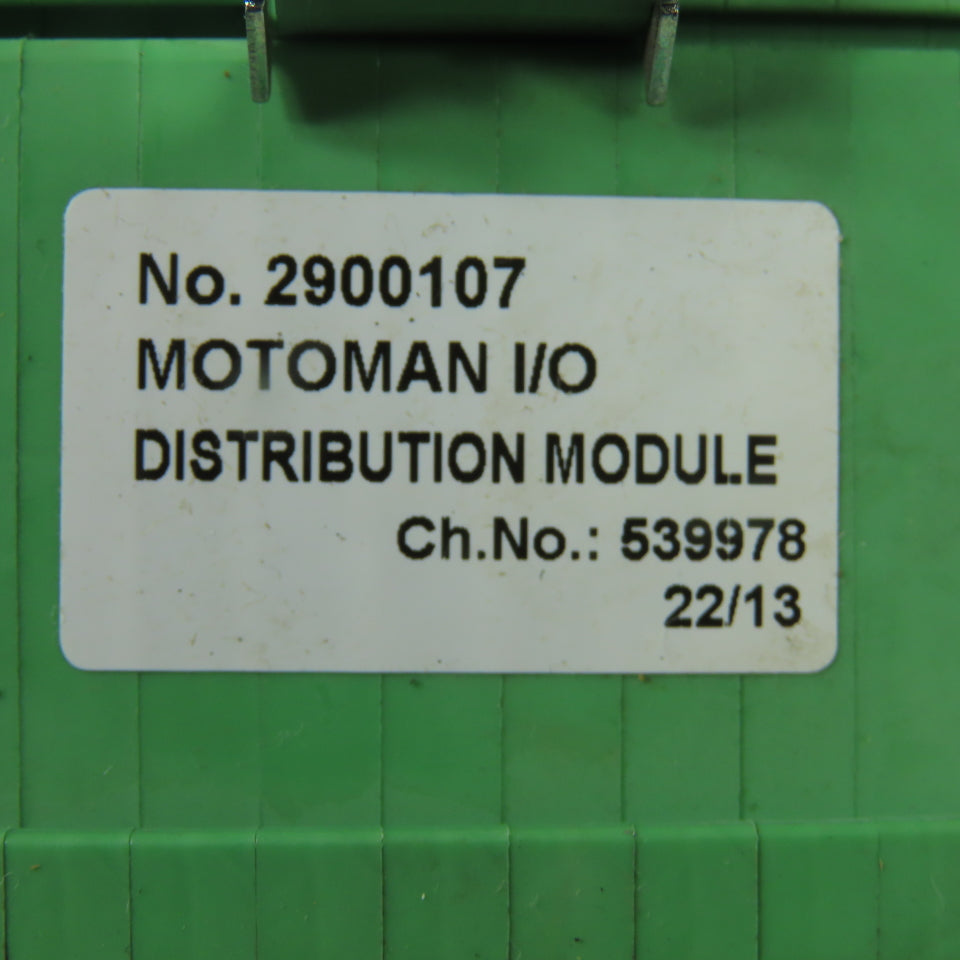 Phoenix Contact 2900107 Motoman I/O Distribution Module 40-Pin Connector