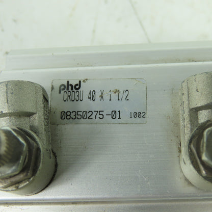 PHD CRD3U 40 x 1-1/2 Pneumatic Air Cylinder 40mm Bore 1-1/2" Stroke