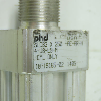 PHD SLC83 X 250 -AE-AR-H4-J8-L9-M Pneumatic Air Cylinder 250mm Stroke