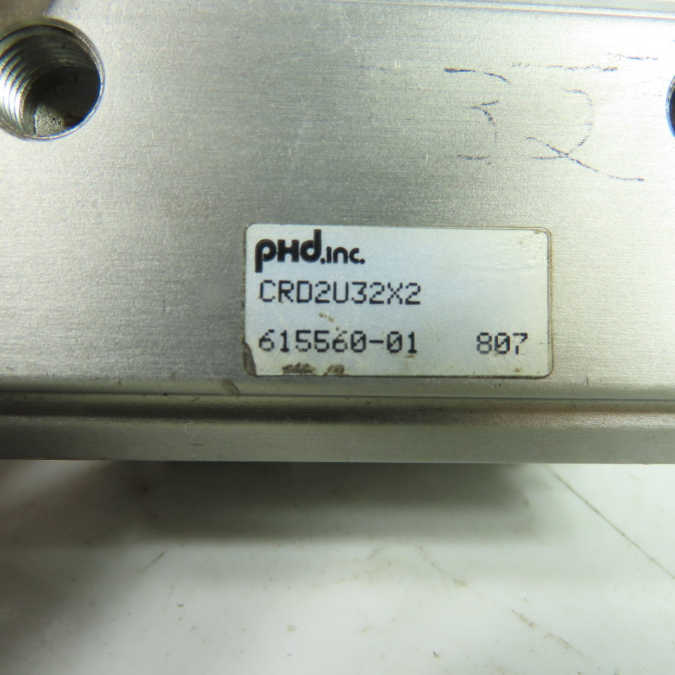 PHD CRD2U32X2 Compact Air Cylinder Double Acting 2" Stroke 32mm Bore