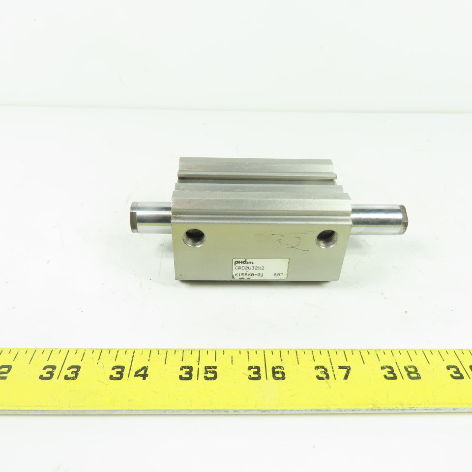PHD CRD2U32X2 Compact Air Cylinder Double Acting 2" Stroke 32mm Bore