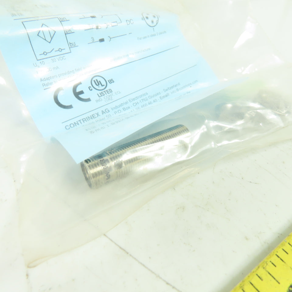 Contrinex DW-AS-621-M12-120 Inductive Proximity Sensor M12 4mm Range NPN N.O.
