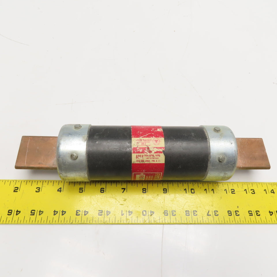 Bussmann FRS-R-400 400A Dual Element Time Delay Class RK5 Fuse 600V