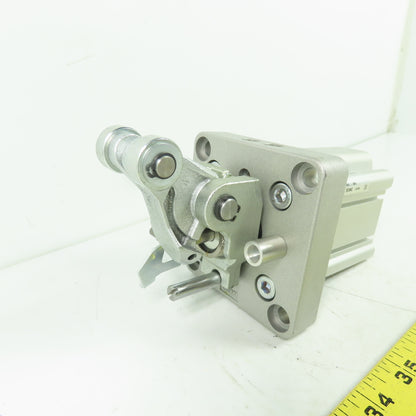 SMC RS2H50TN-30DM-DCS Pneumatic Air Stopper Cylinder W/ Roller 1.0 Mpa