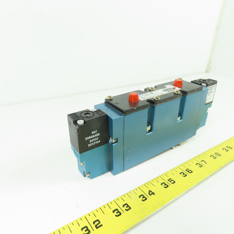 MAC 93A-BAB-000-DM-DDAP-1DM 5/2 Way Solenoid Valve 24VDC 5.4W 120 PSI