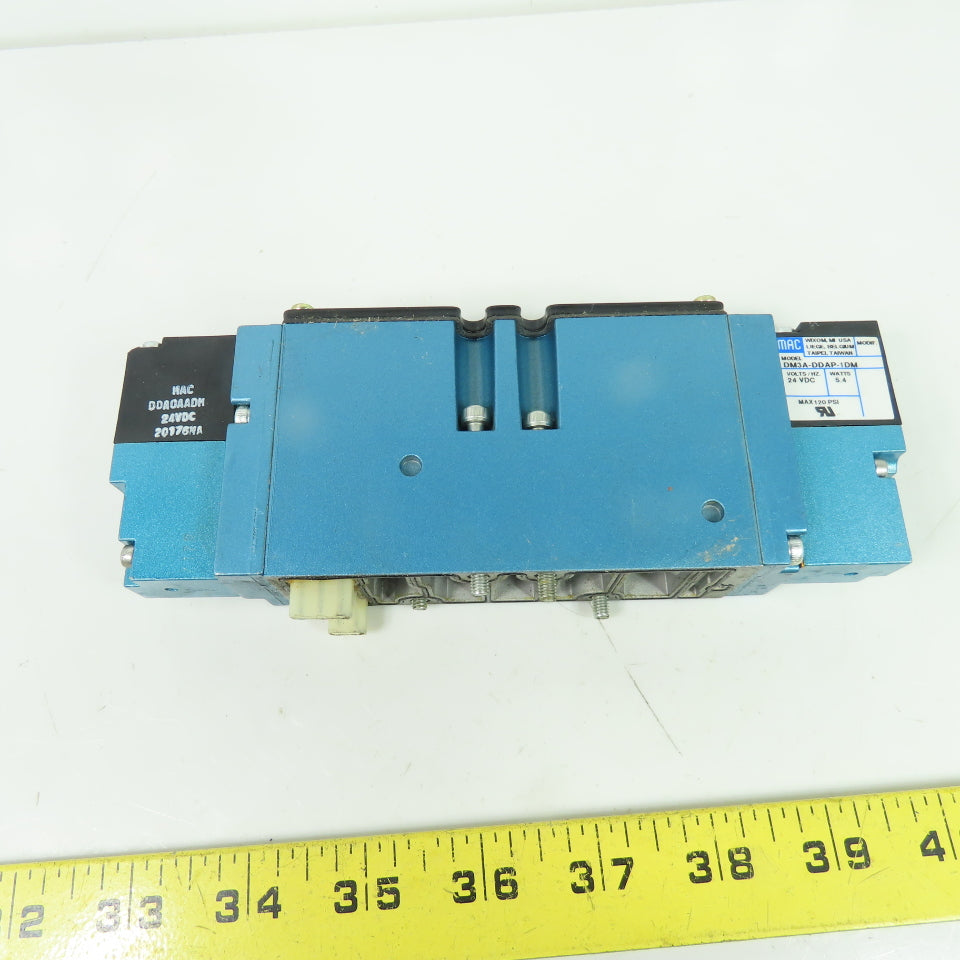 MAC 93A-BAB-000-DM-DDAP-1DM 5/2 Way Solenoid Valve 24VDC 5.4W 120 PSI