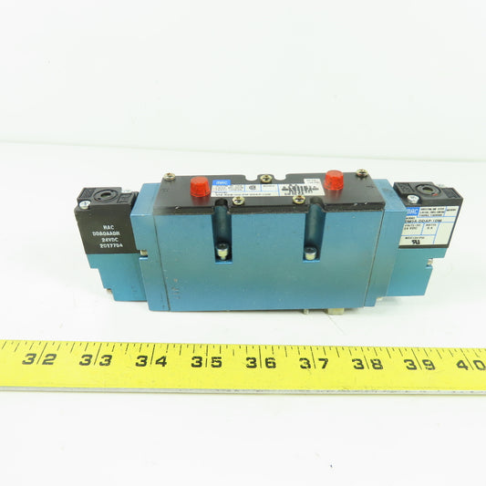 MAC 93A-BAB-000-DM-DDAP-1DM 5/2 Way Solenoid Valve 24VDC 5.4W 120 PSI