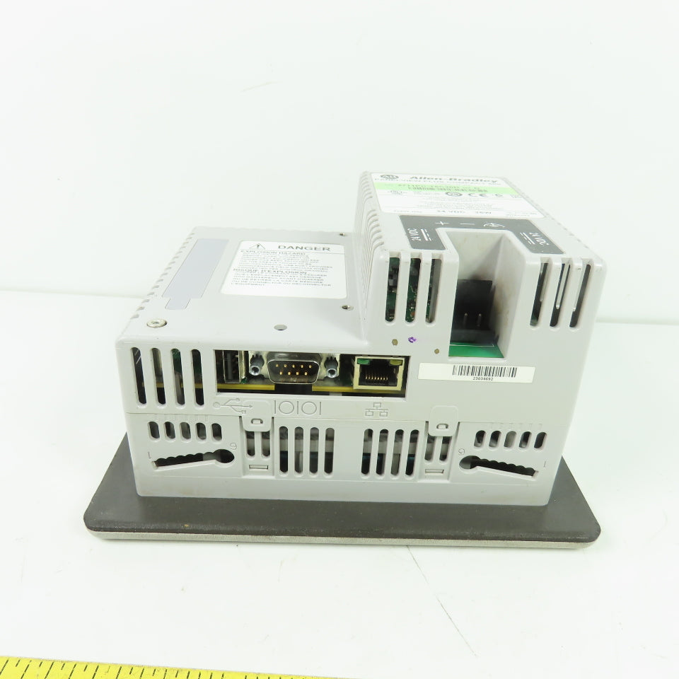 Allen-Bradley 2711PC-T6C20D Ser D PanelView Plus Compact 600 Touch Screen 24VDC