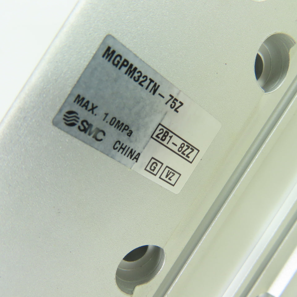 SMC MGPM32TN-75Z Compact Air Guided Cylinder 1.0MPa Max 32mm Bore 75mm Stroke