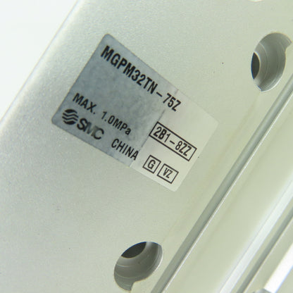 SMC MGPM32TN-75Z Compact Air Guided Cylinder 1.0MPa Max 32mm Bore 75mm Stroke