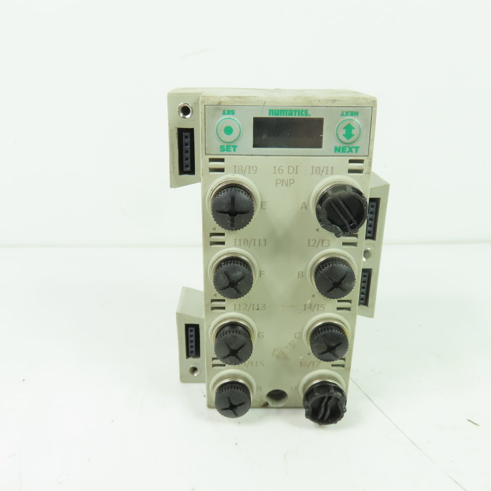 Numatics 240-205 G3 Series 16 DI PNP Digital I/O Module 24VDC ...