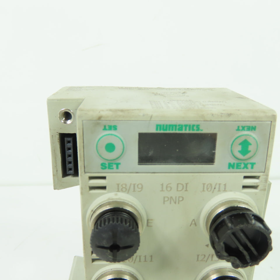 Numatics 240-205 G3 Series 16 DI PNP Digital I/O Module 24VDC ...