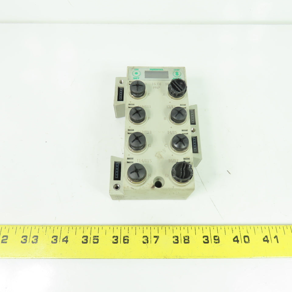 Numatics 240-205 G3 Series 16 DI PNP Digital I/O Module 24VDC ...
