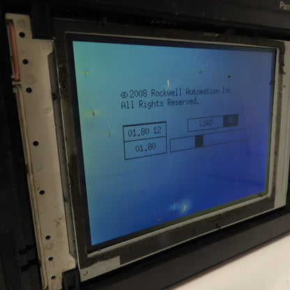 Allen-Bradley 2711C-T6M PanelView C600 Touchscreen Operator Interface 24VDC SerC