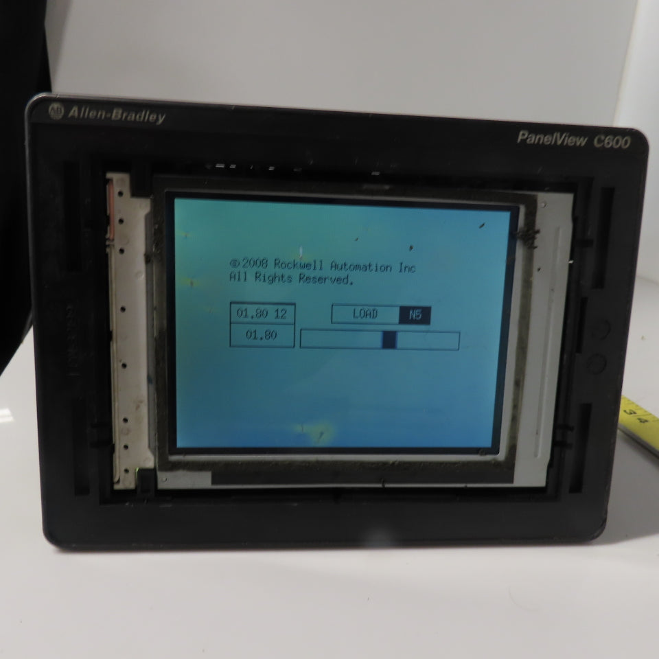 Allen-Bradley 2711C-T6M PanelView C600 Touchscreen Operator Interface 24VDC SerC