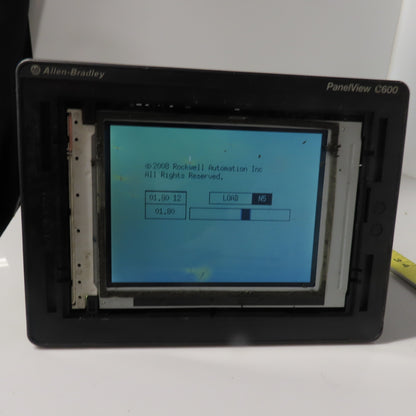 Allen-Bradley 2711C-T6M PanelView C600 Touchscreen Operator Interface 24VDC SerC