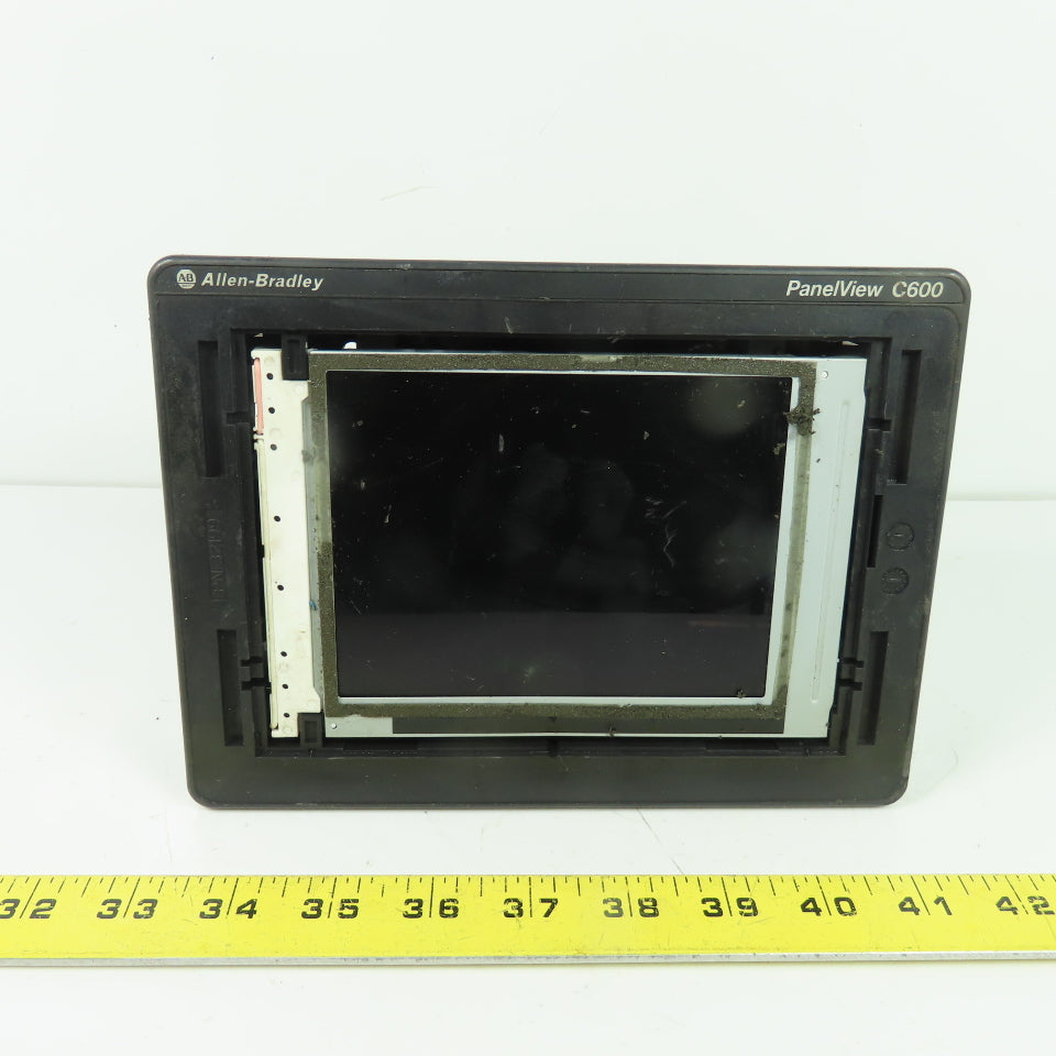 Allen-Bradley 2711C-T6M PanelView C600 Touchscreen Operator Interface 24VDC SerC