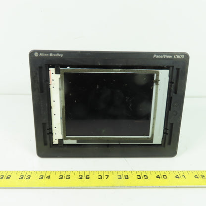 Allen-Bradley 2711C-T6M PanelView C600 Touchscreen Operator Interface 24VDC SerC
