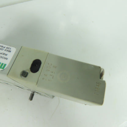Numatics 051BB500M000061 Solenoid Valve W/ Manifold Block 24VDC 120 PSIG NEW