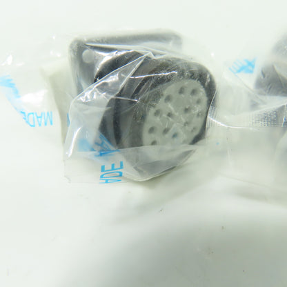 Mouser JL05-2A20-29SC-F0-R 17P Circular Connector Receptacles Lot Of 2