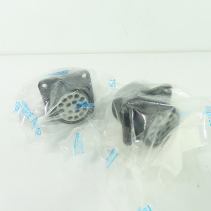 Mouser JL05-2A20-29SC-F0-R 17P Circular Connector Receptacles Lot Of 2