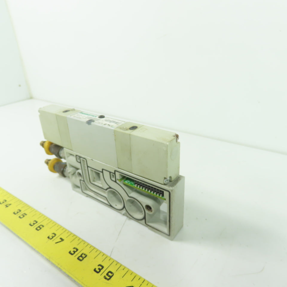 Numatics 051BB5Z2MN00061 Pneumatic Solenoid Valve 24VDC 1.35W 120PSIG W/ Base