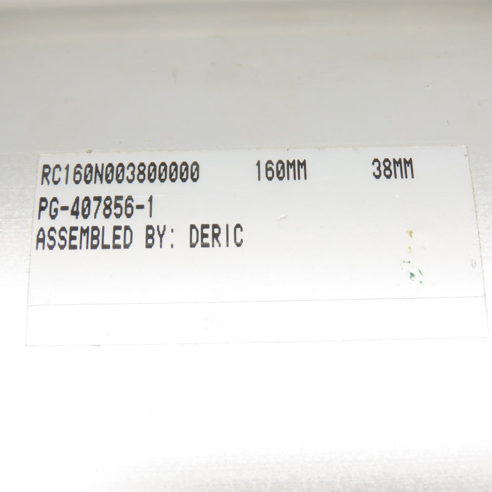 PG-407856-1 160mm Hollow Bore 38mm Stroke Pneumatic Pass Thru Actuator Cylinder