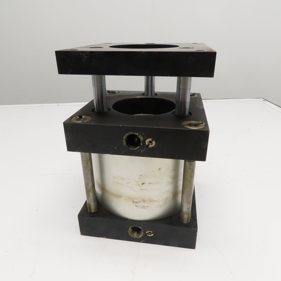 PG-407856-1 160mm Hollow Bore 38mm Stroke Pneumatic Pass Thru Actuator Cylinder