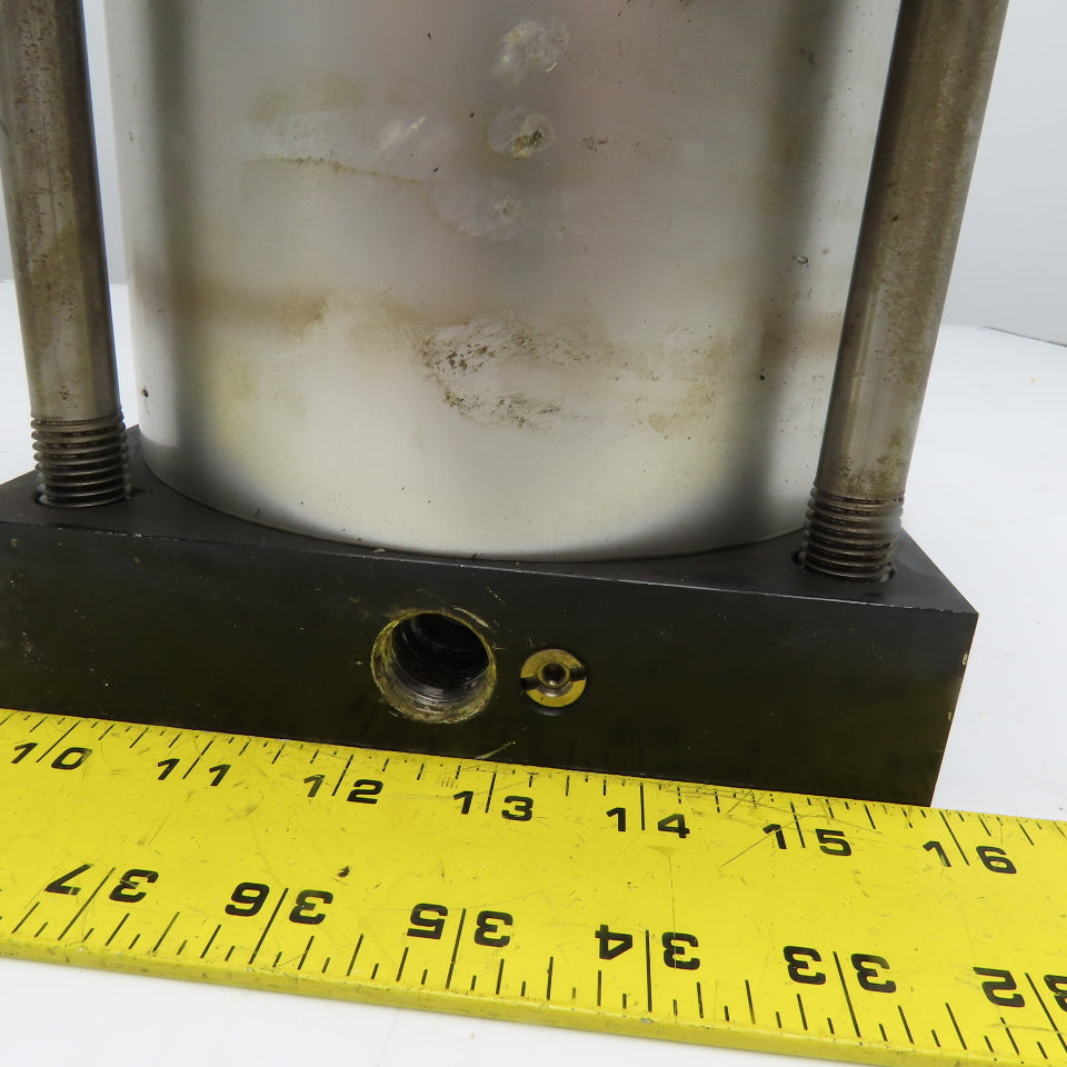 PG-407856-1 160mm Hollow Bore 38mm Stroke Pneumatic Pass Thru Actuator Cylinder