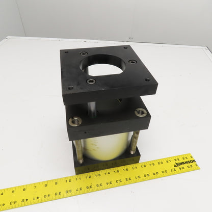 PG-407856-1 160mm Hollow Bore 38mm Stroke Pneumatic Pass Thru Actuator Cylinder