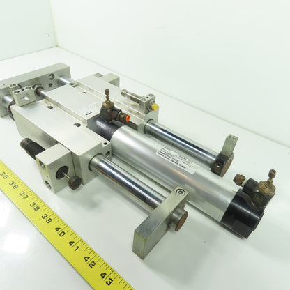 Parker P5L-RL040J2AANNN-0175-A Pneumatic Guided Cylinder 10 Bar 175mm Stroke