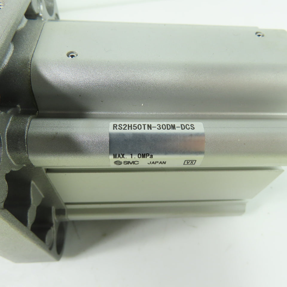 SMC RS2H50TN-30DM-DCS Pneumatic Air Stopper Cylinder W/ Roller 1.0 Mpa