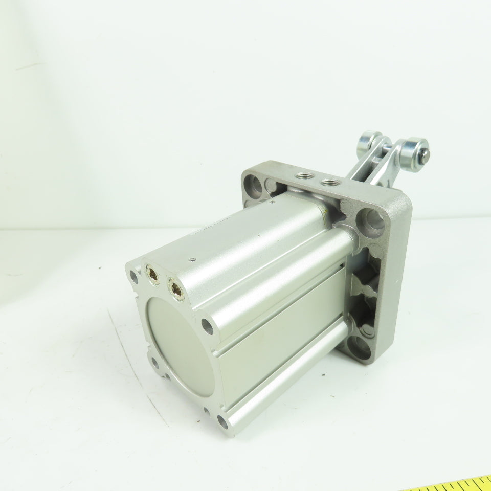 SMC RS2H50TN-30DM-DCS Pneumatic Air Stopper Cylinder W/ Roller 1.0 Mpa