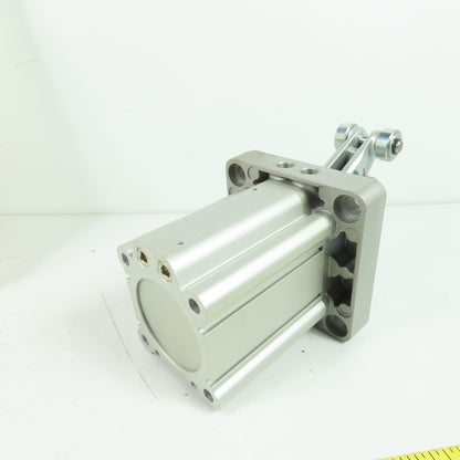 SMC RS2H50TN-30DM-DCS Pneumatic Air Stopper Cylinder W/ Roller 1.0 Mpa