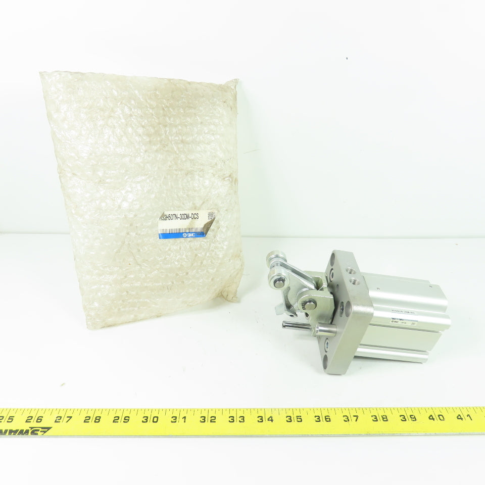 SMC RS2H50TN-30DM-DCS Pneumatic Air Stopper Cylinder W/ Roller 1.0 Mpa