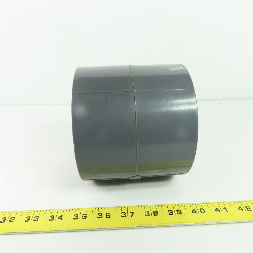 Nibco PVC SCH-80 4" x 4" PVC Socket Coupling Schedule 80