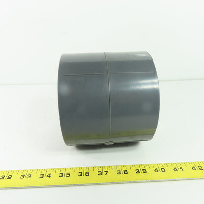 Nibco PVC SCH-80 4" x 4" PVC Socket Coupling Schedule 80