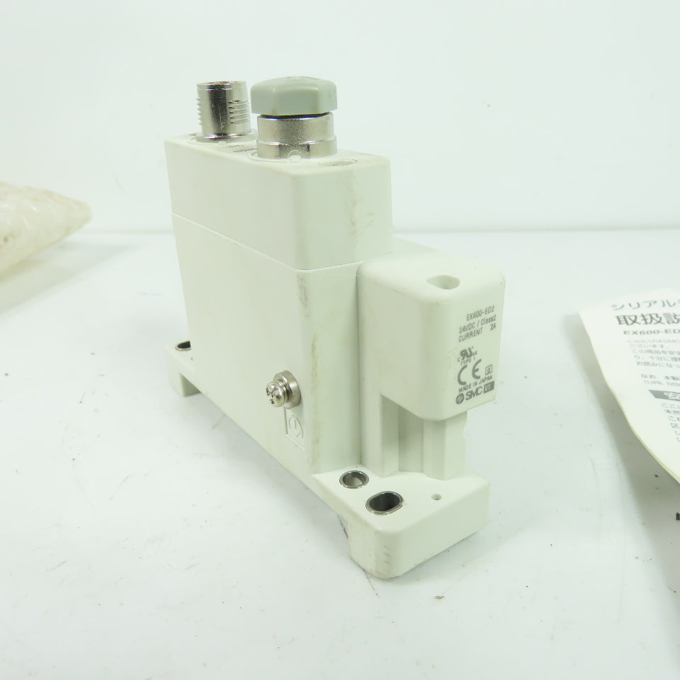 SMC EX600-ED2 End Plate 24VDC 2A NEW
