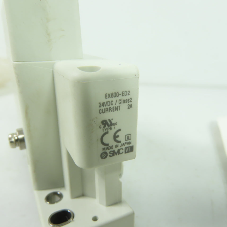 SMC EX600-ED2 End Plate 24VDC 2A NEW