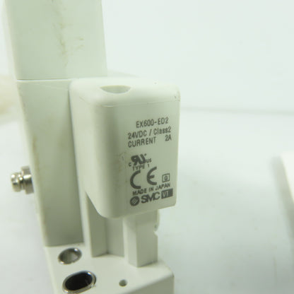 SMC EX600-ED2 End Plate 24VDC 2A NEW