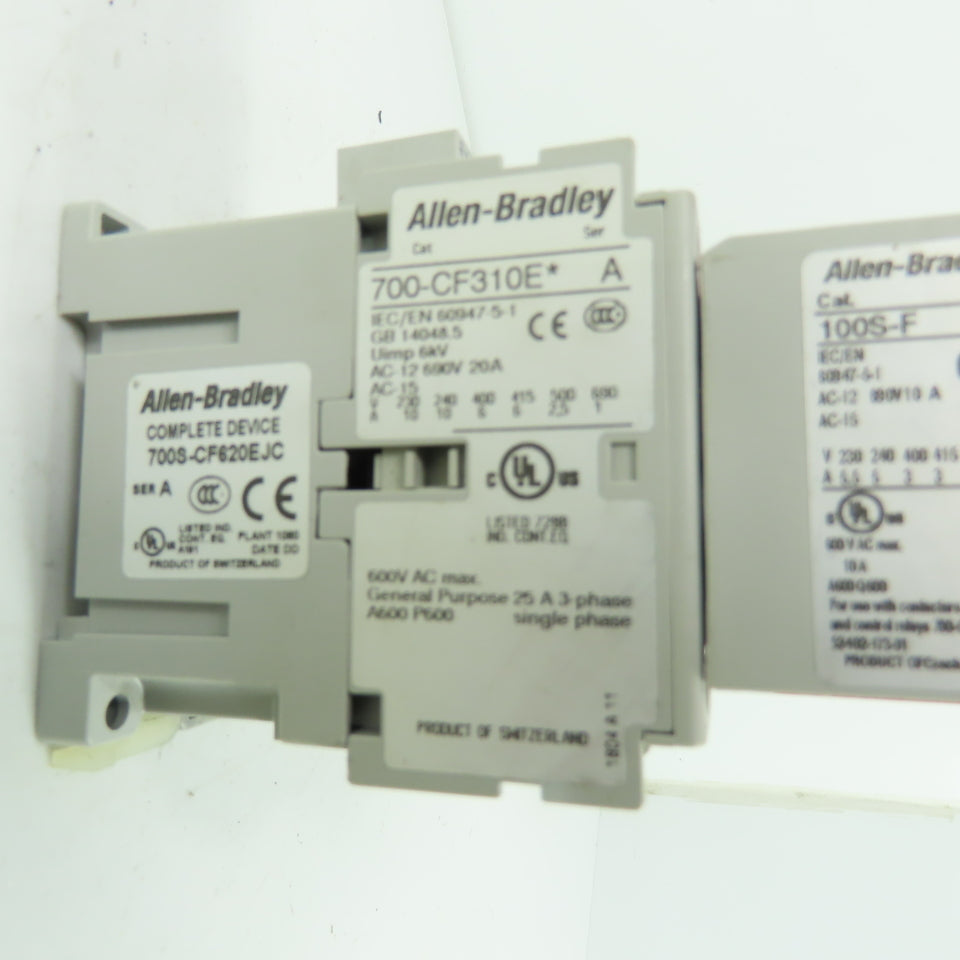 Allen-Bradley 700S-CF620EJC Guardmaster Safety Control Relay 24VDC Coil