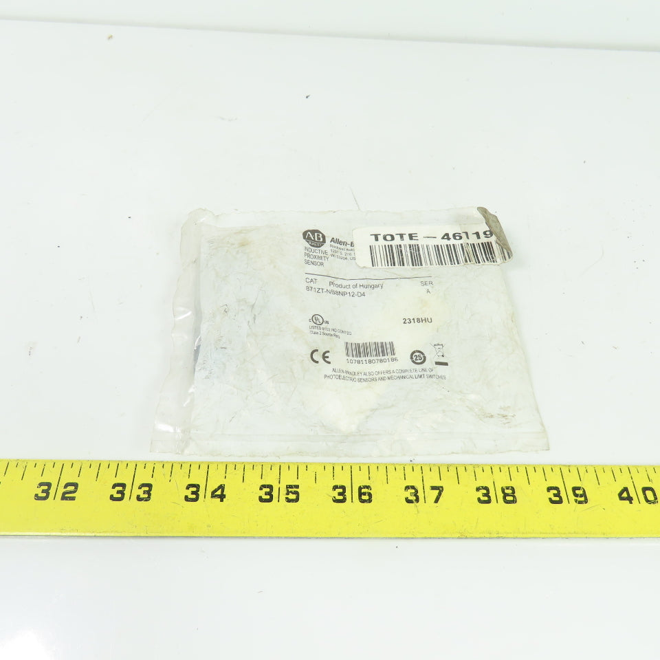 Allen-Bradley 871ZT-NB8NP12-D4 Inductive Proximity Sensor Ser A NEW
