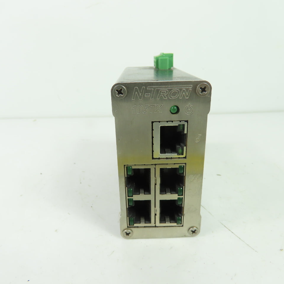 N-Tron 105TX 5-Port Industrial Ethernet Switch 10/100BaseTX